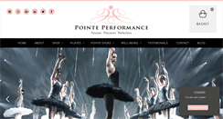 Desktop Screenshot of pointeperformance.com